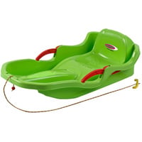 Snow Play - Bob Comfort 80 cm mit Bremse, Schlitten grün