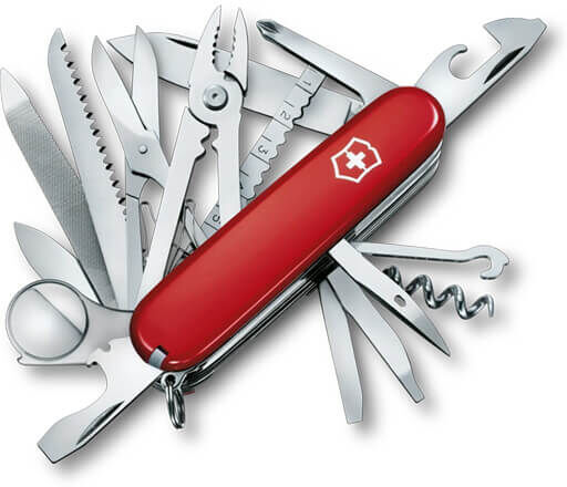 Victorinox Swiss Army Knife Champ Red