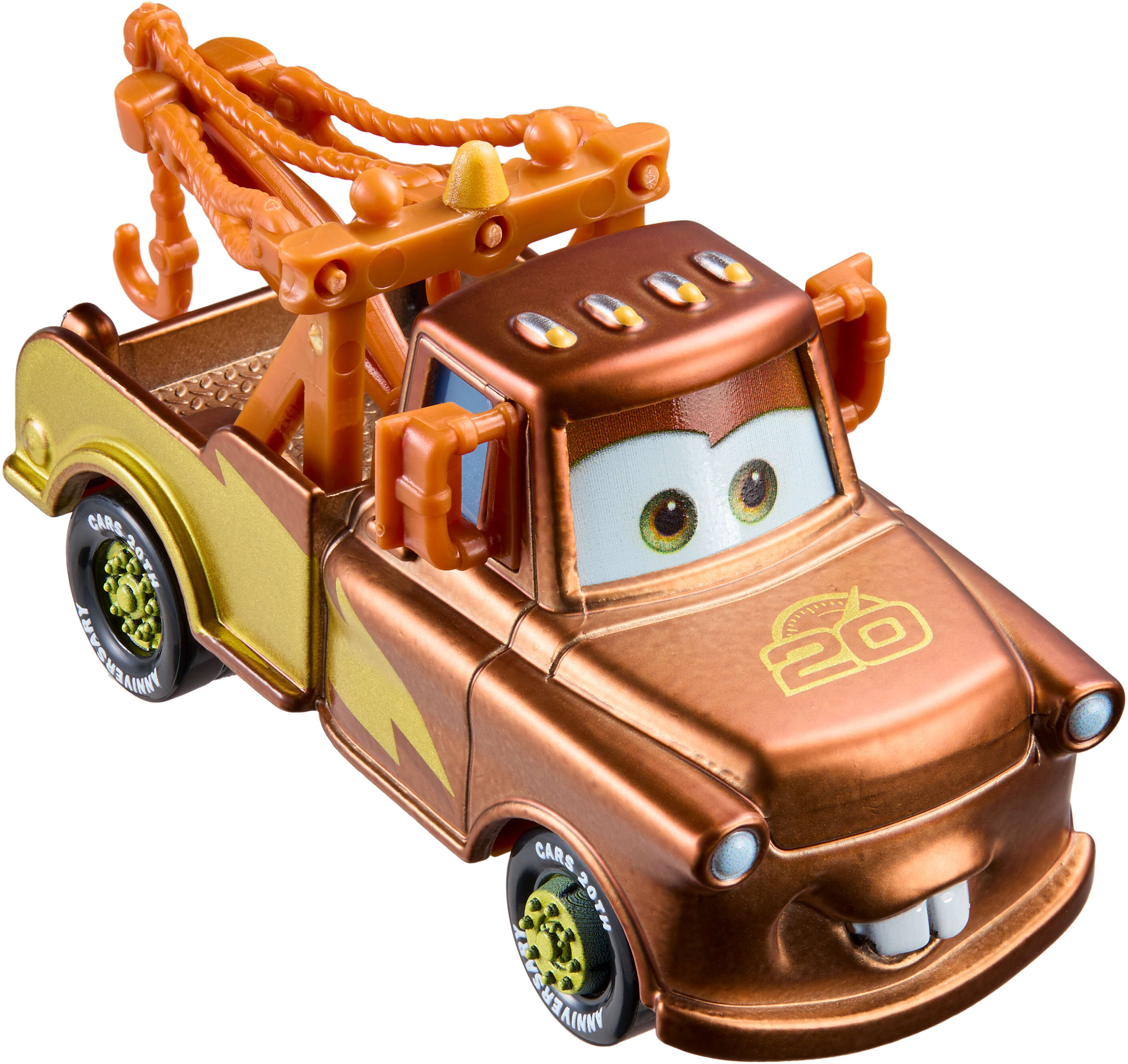 Spielzeug-Auto MATTEL "Disney Pixar Cars zum 20. Jubiläum, Die-Cast, 5er-Pack", bunt, Spielzeugfahrzeuge, Kinder, Metall, Spielzeug-Auto