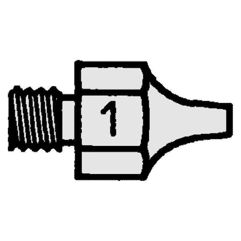 Weller Erem Lotabsaugdüse DS 111 Spitzen-Grösse 0.7 mm Spitzen-Länge 18 mm Inhalt 1 St. (Düsenadapter) (T0051351199)