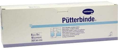 Pütter Binde 8 cmx5 m 10stk