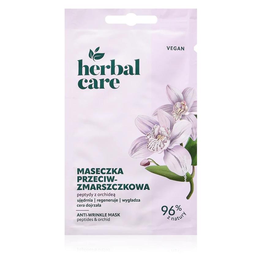 Farmona HERBAL CARE Vegan Przeciwzmarszczkowa Maseczka na twarz - Peptydy z Orchideą 7 g (7 g) (59144581)