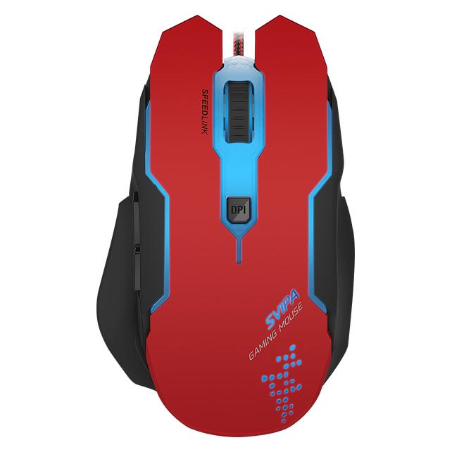 Speedlink SVIPA Gaming Mouse (Kabelgebunden) (SL-680000-BKRD)