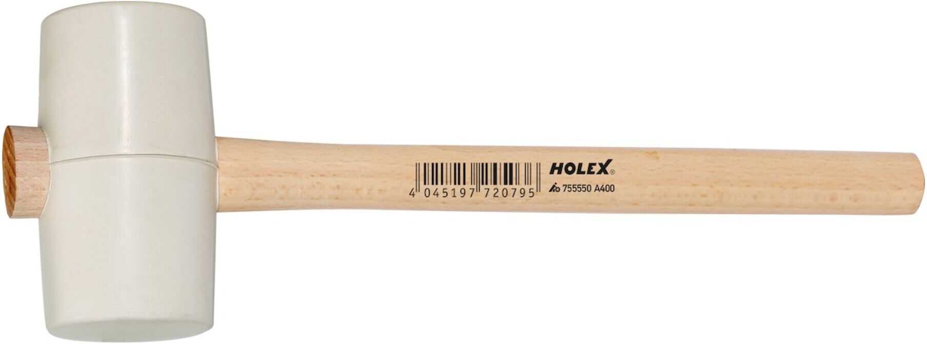 HOLEX Gummihammer weiß A600 (755550 A600)
