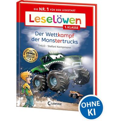 Leselöwen 1. Klasse - Der Wettkampf der Monstertrucks, Gebundene Ausgabe von Thilo, Loewe, 978-3-7432-1879-6