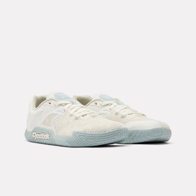 Trainingsschuh REEBOK "NANO ZERO", Damen, Gr. 40, weiß (breeze, chalk), Synthetik, Textil, Schuhe, Zero Drop Sprengung für verbesserten Bodenkontakt
