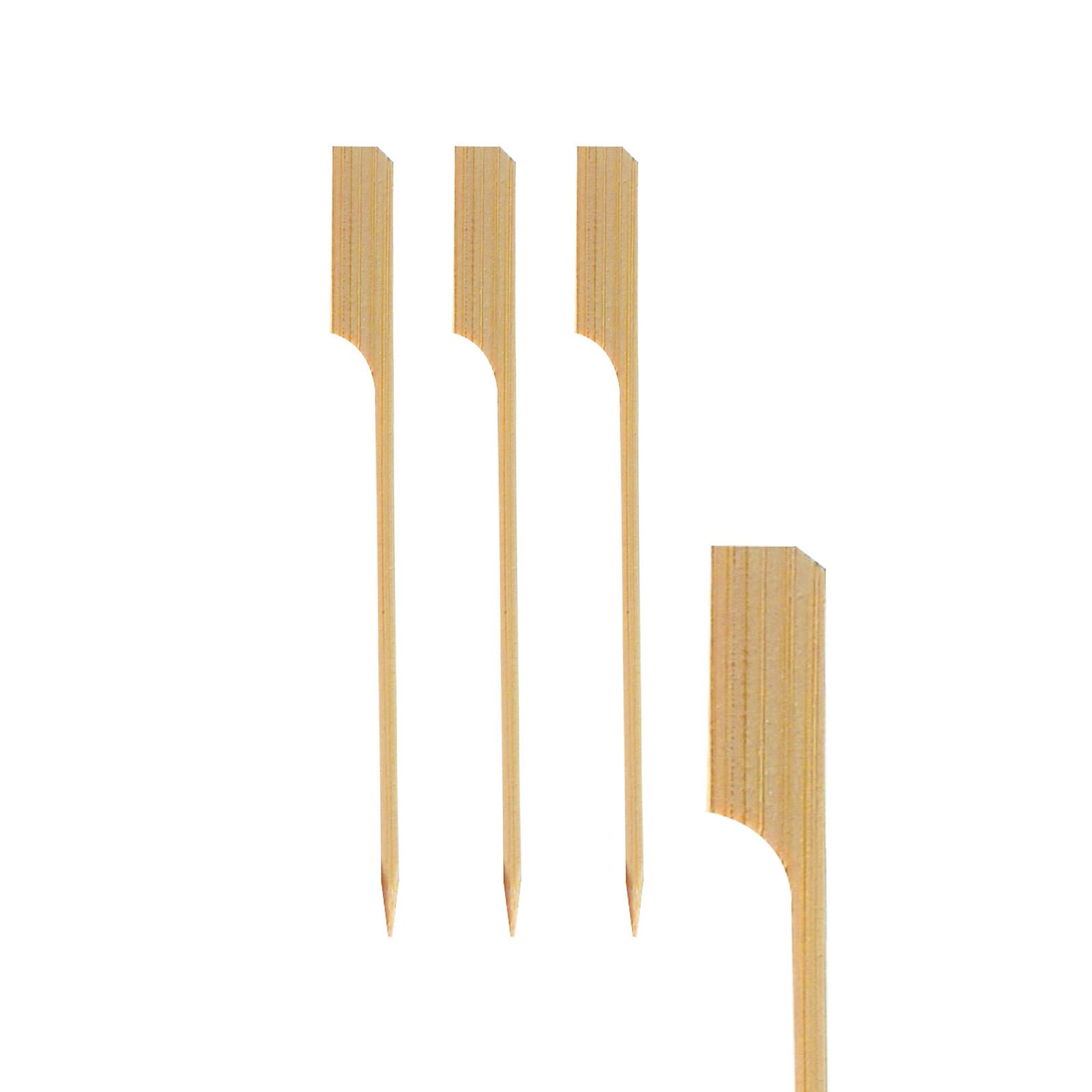 PAPSTAR Einweg-Fingerfood-Spieße braun Bambus 16730