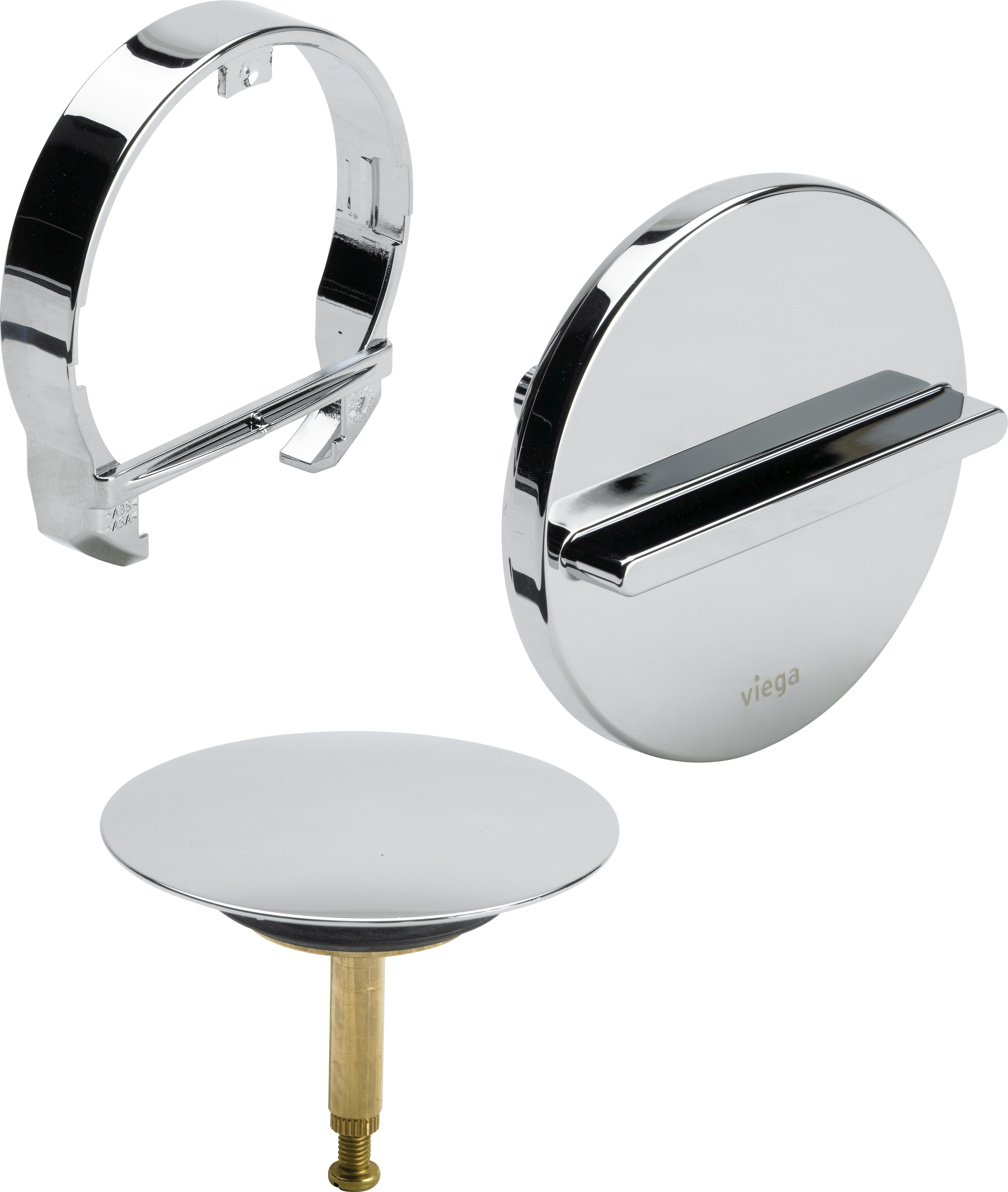 Viega Multiplex Trio set d'équipement 725822 Visign MT3, design-blanc