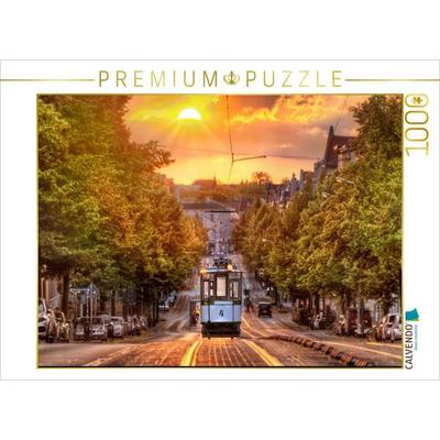 CALVENDO Puzzle Ein Sommerabend in der LuWu. | 1000 Teile Lege-Größe 64x48cm Foto-Puzzle für glückliche Stunden