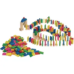 Goki Domino-Spielset aus Holz (Deutsch, 1 - 6 Spieler)
