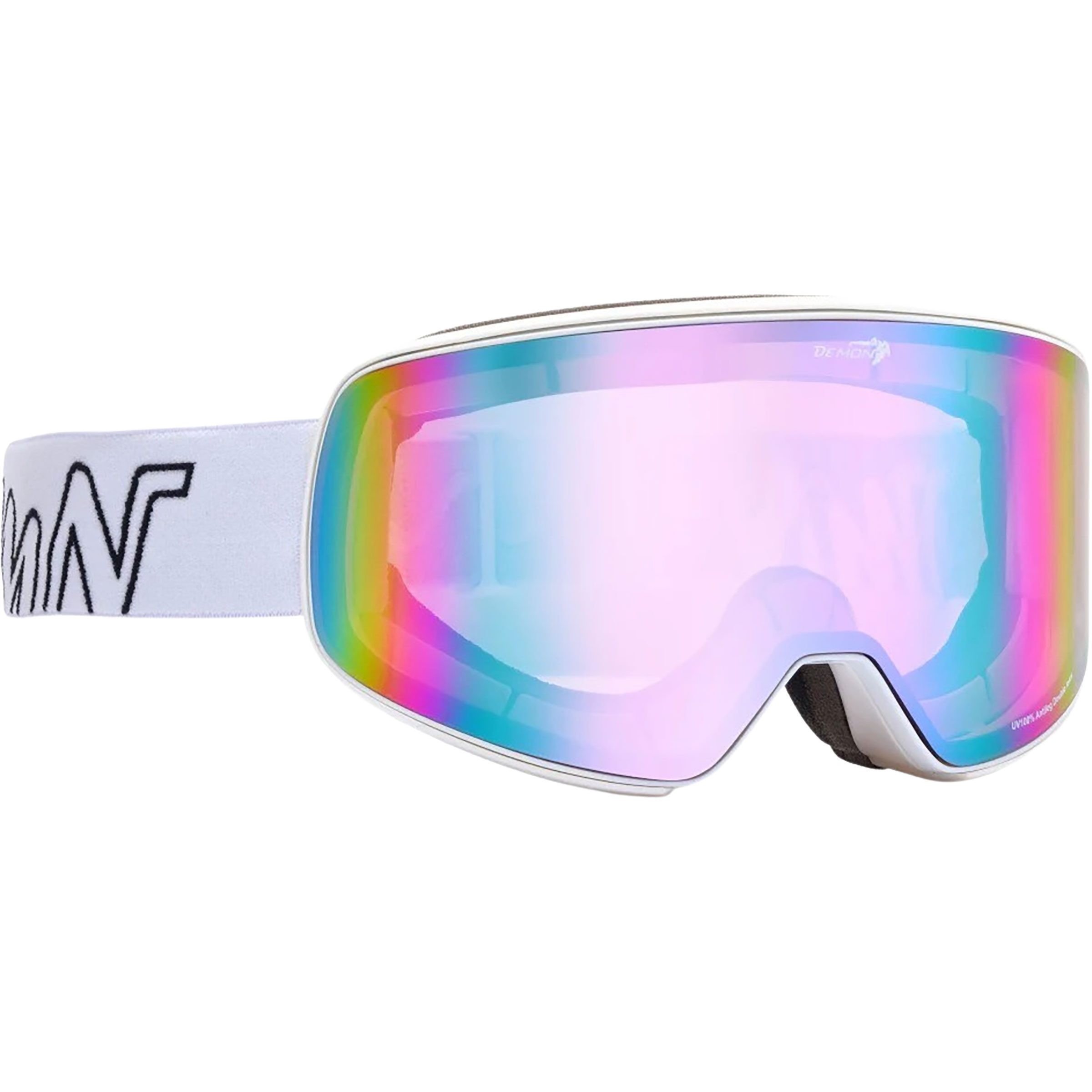 Demon Soular Skibrille Skibrillen weiss Skifahren | Freeride