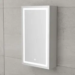 DM-San Duschmeister Spiegelschrank Sano 706 weiß 40x70.. - Badmöbel