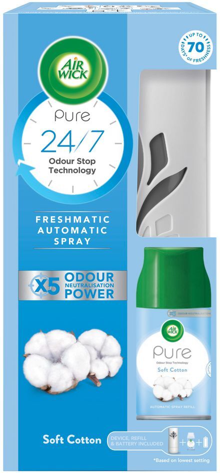 AIR WICK Dispenser Freshmatic luktförbättrare startkit