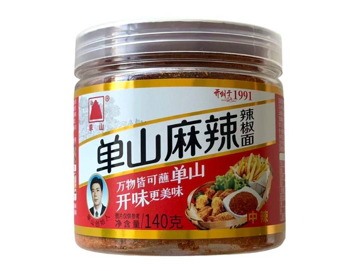 DANSHAN Nouilles au piment épicées (moyennement épicées) - Bouteille 140 g