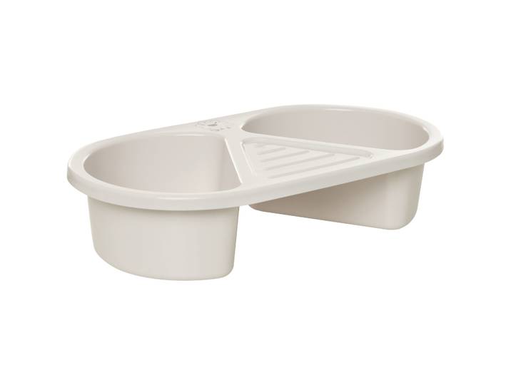 Waschbecken 2-teilig