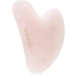 Korika, Gua Sha + Gesichtsroller, - Gua Sha massage stone made of rose quartz (Gua Sha Stone)