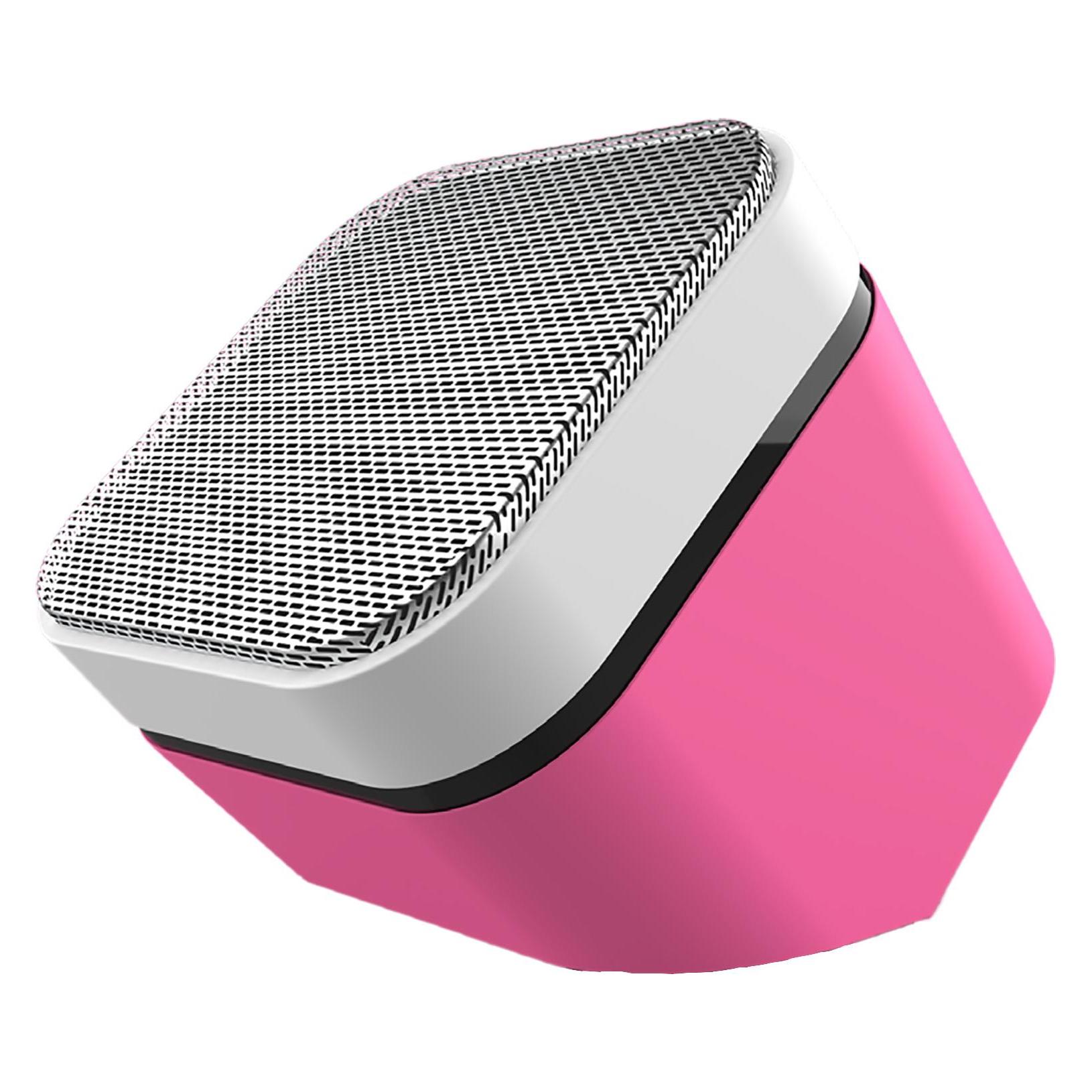 Pantone PT-BS003R Tragbarer Lautsprecher Rosa 3 W (3.50 h) (PT-BS003R)