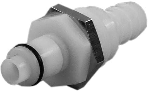 CPC Schnellverschluss Serie PLC - 7,9mm Stecker mit Schottversch...