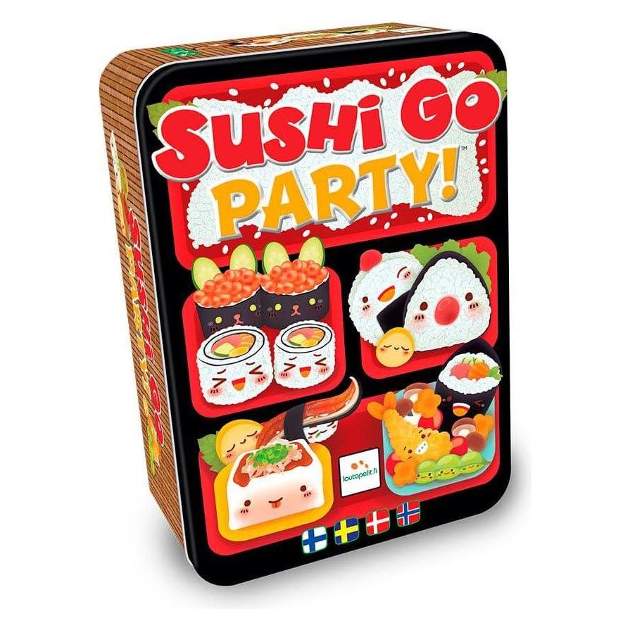 Lautapelit Sushi Go Party (Nordic) (LPFI741) (Deutsch, Englisch, Französisch, 1 - 8 Spieler) (LPFI741)