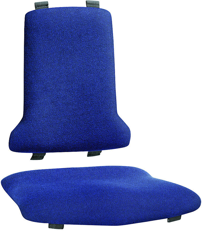 bimos Polster, Standard-Ausführung, je 1 Polster für Sitz und Rückenlehne, Textil-Polster, blau