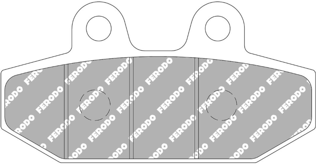 Bremsbelagsatz FERODO FDB2306