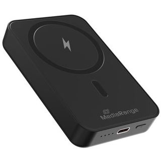 MediaRange Powerbank 10000mAh MagSafe USB-C PD schwarz