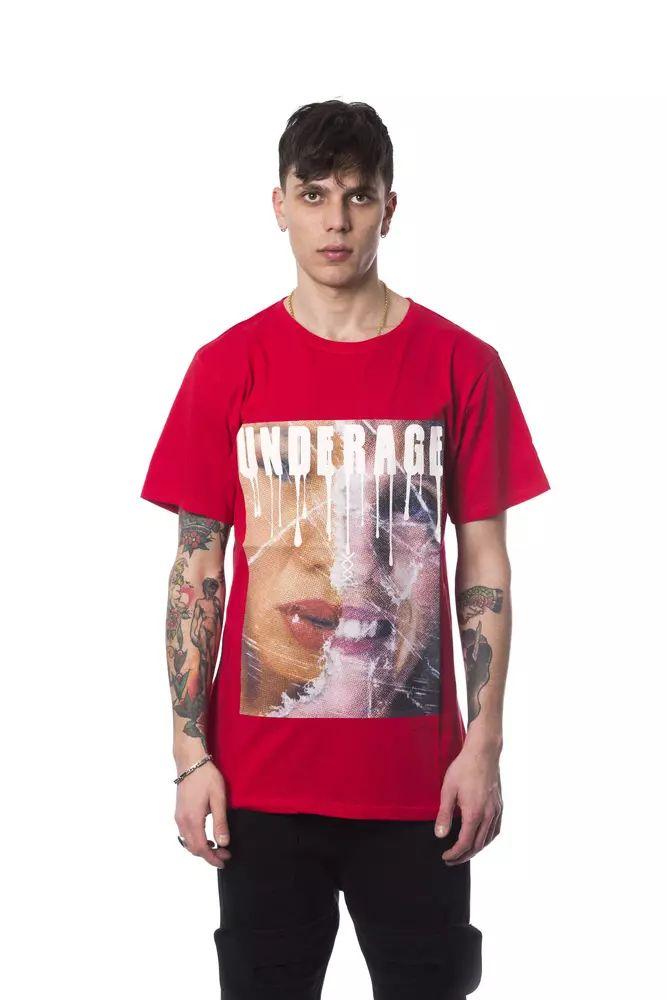 Underage Grafik T-Shirt Rot