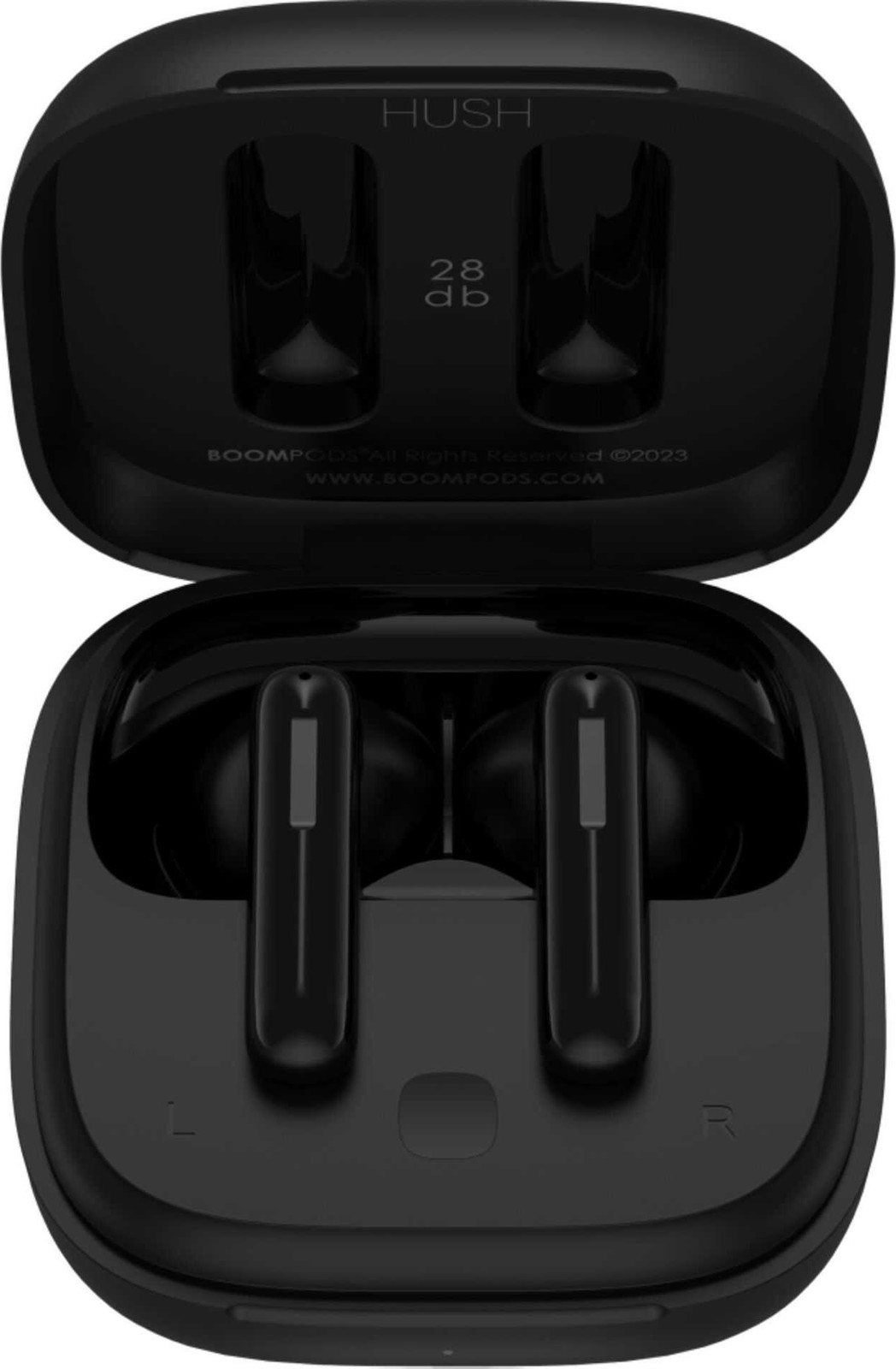 Boompods Bassline Hush, zwart