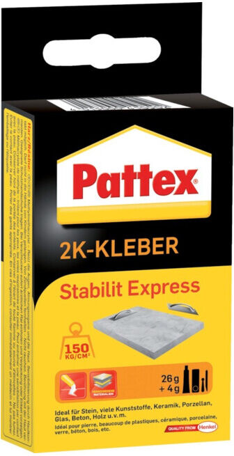 Pattex Colle bi-composant 30g Stabilit-Expr. PSE13 L250kp/cm3 ; Henkel (PSE13)