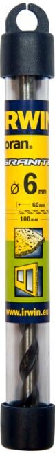 Irwin Perceuse à pierre incassable 6x100x60mm ; Irwin Tools (10501901)