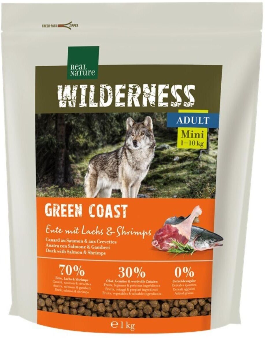 Real Nature Wilderness Cane Mini Adult Green Coast 1KG