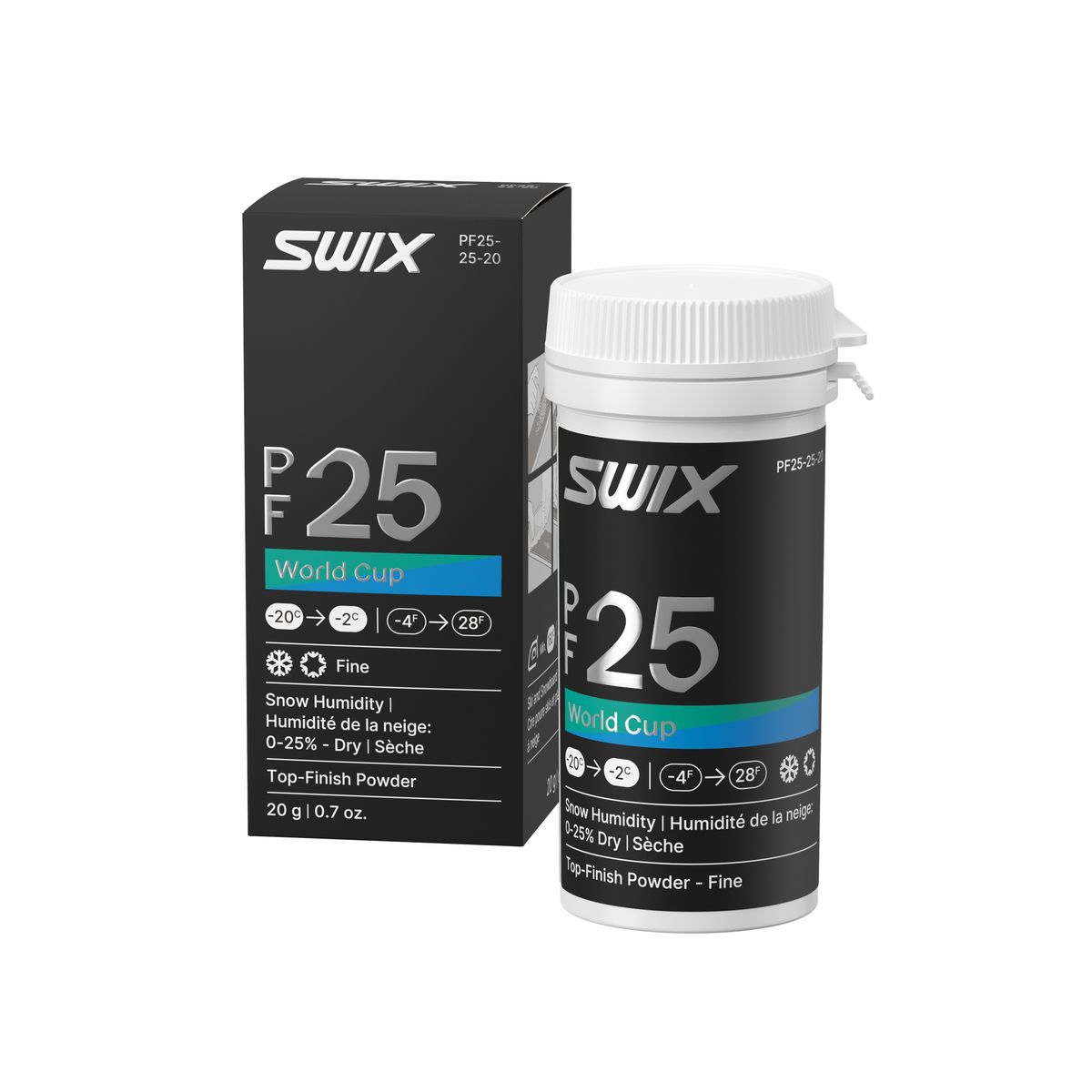 Swix PF25 WC Powder Fine Dry 20g neutral PF25-25-20