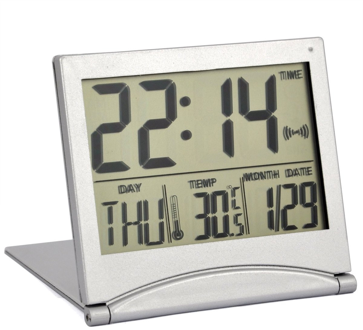 Solidchoice Dailygoody Digitale LCD Bureau Alarmklok met temperatuurweergave