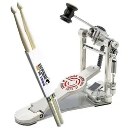 Sonor SP 4000 Bassdrum Pedal mit Drumsticks, Schlagzeug Zubehör