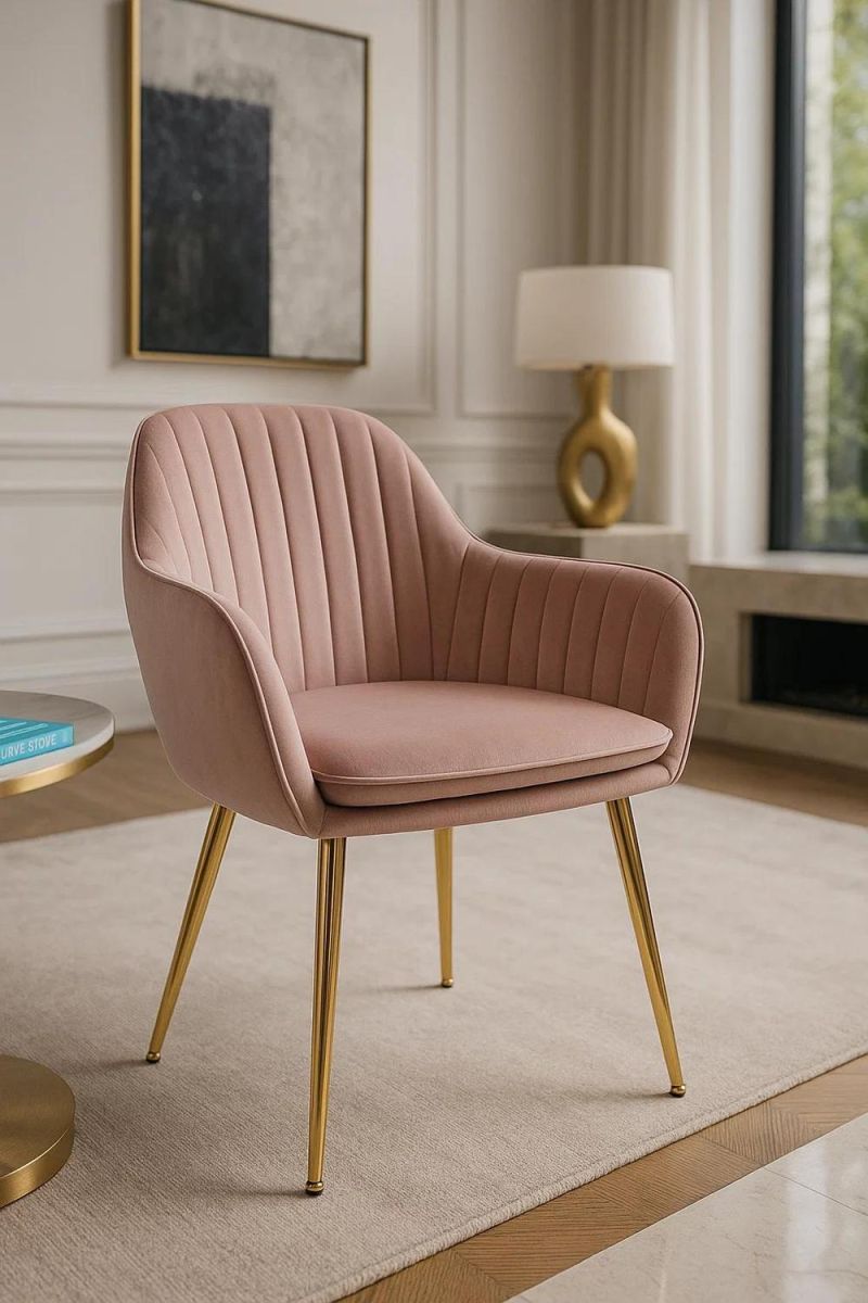 RegalosMiguel Silla Chic Golden - Rosa
