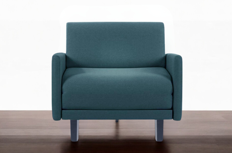 Likoolis Fauteuil lit Français 1 Place ROLLER 70 LARGE accoudoirs amovibles