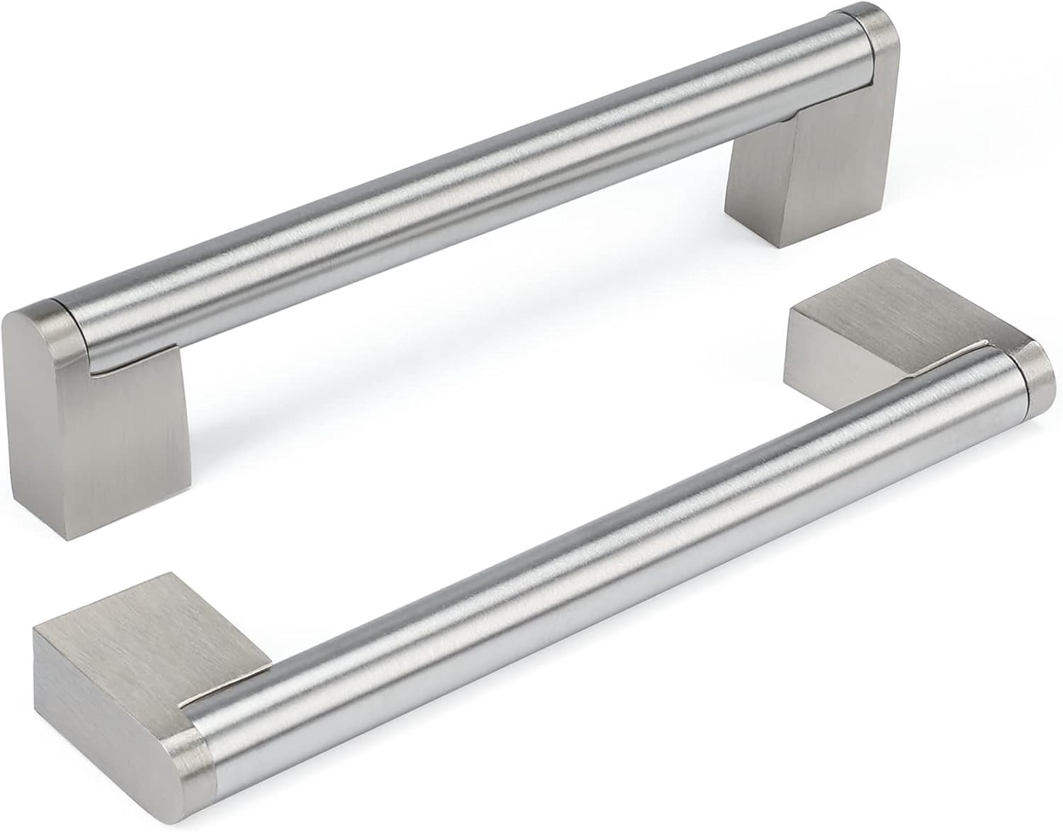 10x Keukenkastgrepen RVS Geborsteld 128mm