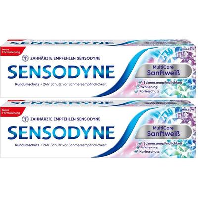 Sensodyne Sanftweiss x2 2x75 ml Zahnpasta