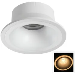 Kanlux Einbau-Downlight "IMINES" max. 10W Ø102mm Weiß