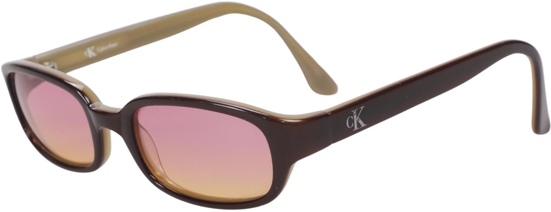 Calvin Klein Damen Sonnenbrille, Braun - Second Hand