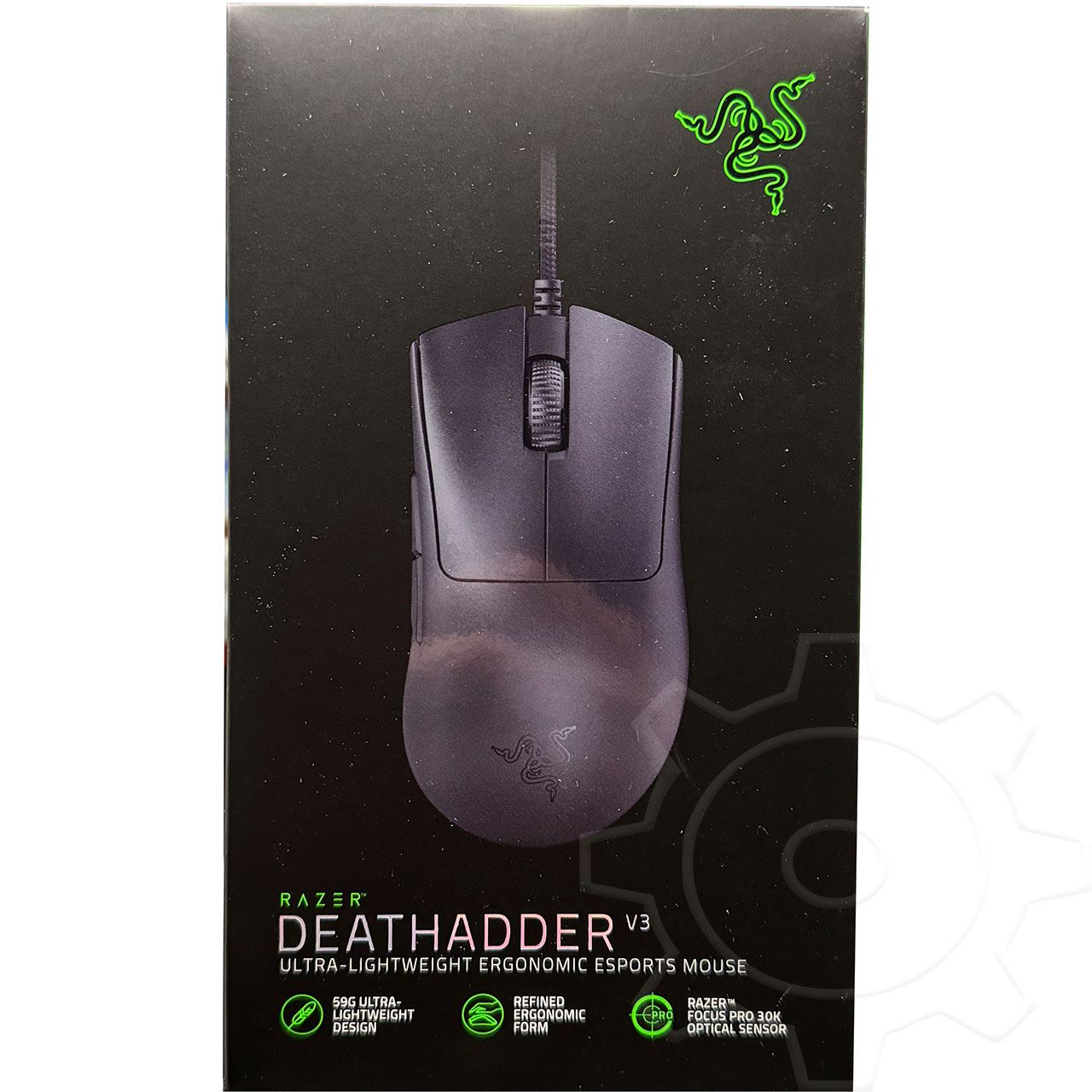 Razer DeathAdder V3 USB schwarz (kabelgebunden)