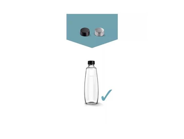 Sodastream Ersatzdeckel Glaskaraffe DUO 2 Stk