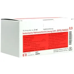 Isotonische NaCl Lösung 0,9% Eifelfango 50X2 ml