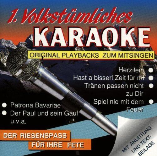 Various - 1.Volkstümliches Karaoke - Preis vom 01.10.2026 17:08:56 h
