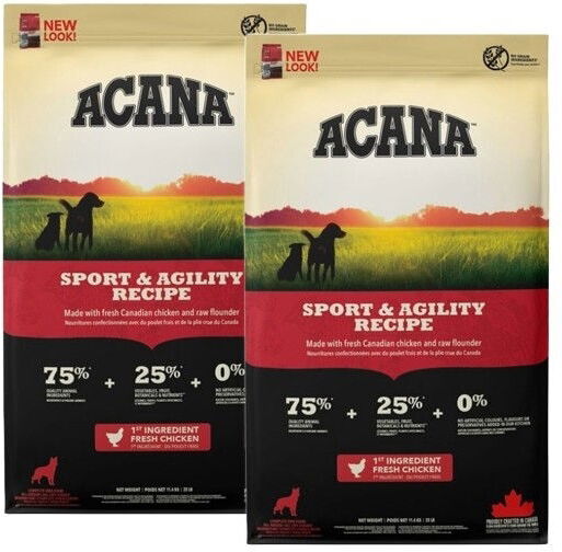 Acana Dog Sport & Agility 2x11,4 Kg