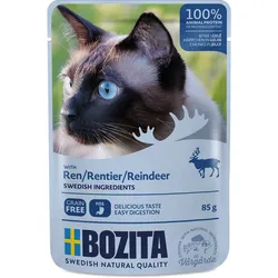 Bozita Pouch Häppchen in Gelee mit Rentier 12x85 g