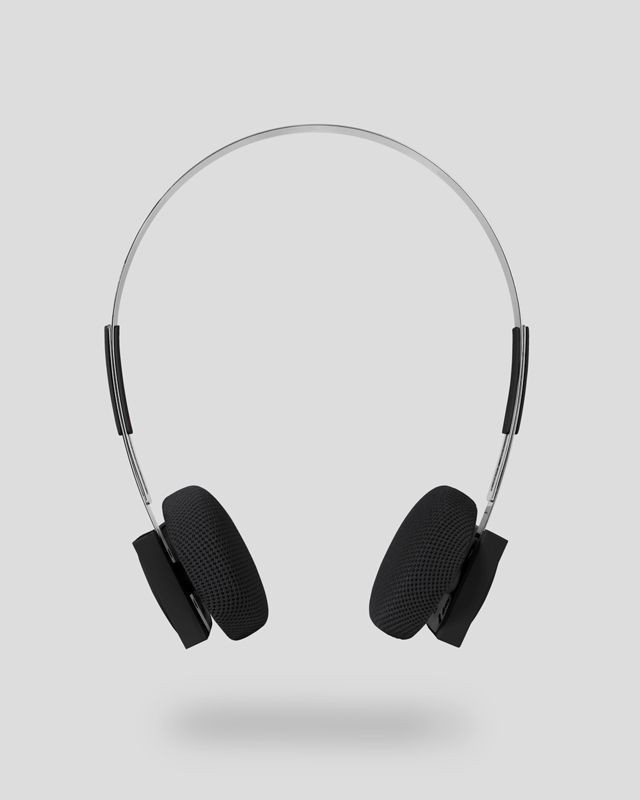Km5 HP1 Lichtgewicht Stereo Hoofdtelefoon - Bluetooth en Bekabeld - Zwart