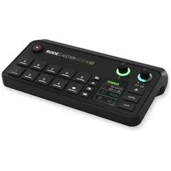 RØDE Rodecaster Video S Produktions-Konsole Podmic Bundle, Streaming Deck, Schwarz
