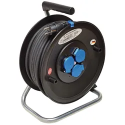 Walther Werke, Kabelrolle, Kabeltrommel 16A 2P+E 230V 40m H07RN-F3G2,5 39100302400303 (40 m, 2.50 mm2)