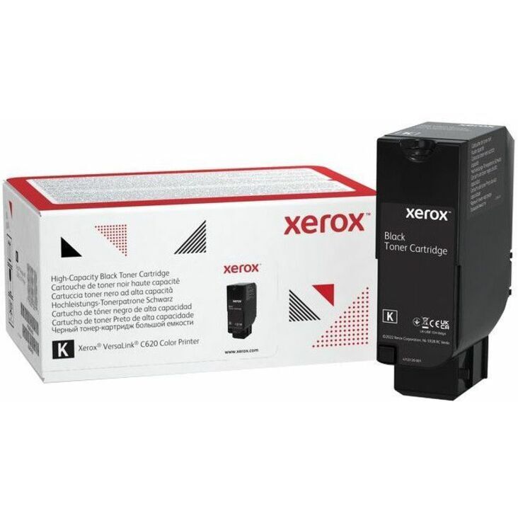 Xerox VersaLink C620-Farbdrucker Hohe Kapazität-Tonermodul Schwarz (20000 Seiten) - 006R04624, 20000 Seiten, Schwarz, 1 Stück(e)